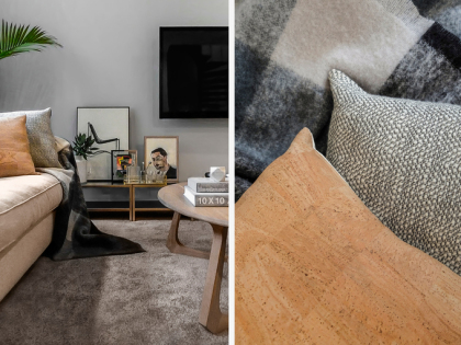 Terra cushion features in Interior Design Project!