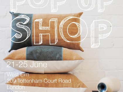 COADG Pop Up shop at West Elm