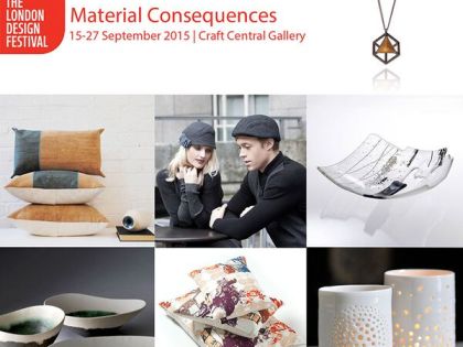 Material Consequences @ London Design Festival