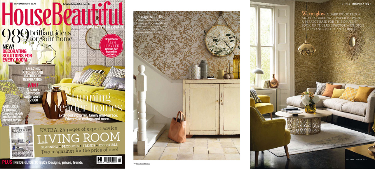 House Beautiful September 2015 Press Feature
